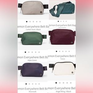 ISO!!!! Carbon Dust, Teal Shadow, Cassis, Algae Green, Moonwalk & Angel Wing!!!